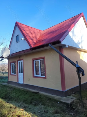 Casa noua 2018 cu 2 camere, asfalt, curent, apa, Schitu Duca, 1154mp teren,acte la zi, 36700 euro