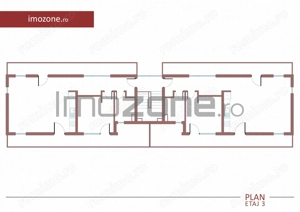 4 camere cu terasa de 22 mp, 3 bai, etaj 1/3, FINISAT MODERN,  COMISION 0% - imagine 3