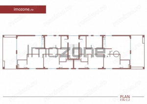 4 camere cu terasa de 22 mp, 3 bai, etaj 1/3, FINISAT MODERN,  COMISION 0% - imagine 2