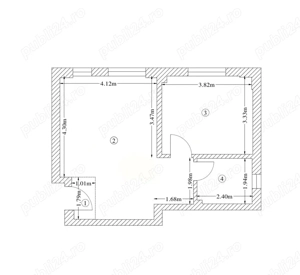  Studio nou 42.5 mp mobilat utilat - imagine 5