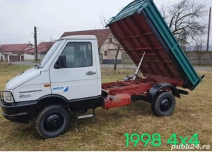 Basculabil 4x4 reductor Gaz Gazela iveco  - imagine 4