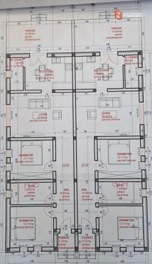 Duplex cu 3 camere si teren de 325 mp in Sanmihaiul Roman  - imagine 11