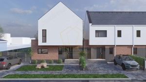 Duplex modern cu 4 camere | Eficient energetic | Sacalaz - imagine 2