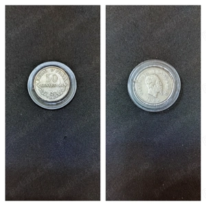 Moneda argint 50 Centesimi, ITALIA, 1863