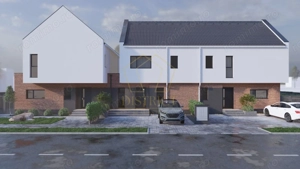 Duplex modern cu 4 camere | Eficient energetic | Sacalaz - imagine 2