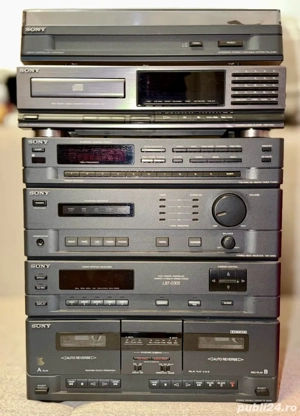 Combina audio Sony cu boxe Sony LBT-D305 (vintage 1992)