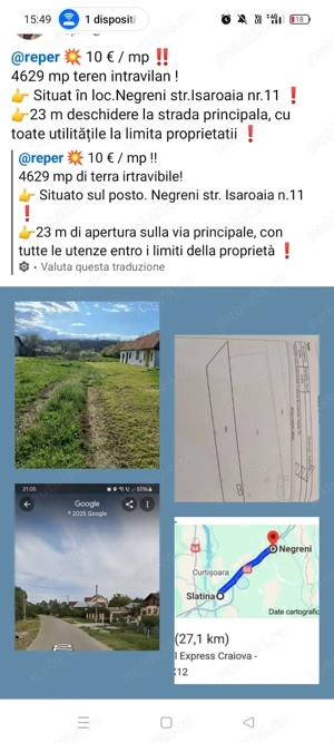 Teren de vânzare sat Negreni, comuna Dărmănești, jud. Argeș - imagine 4