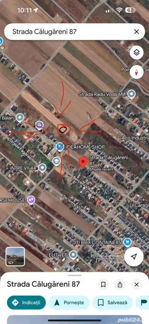 vand teren in comuna berceni - imagine 2