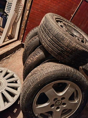 Jante R 14 + Cauciucuri 185/60/14 - imagine 3