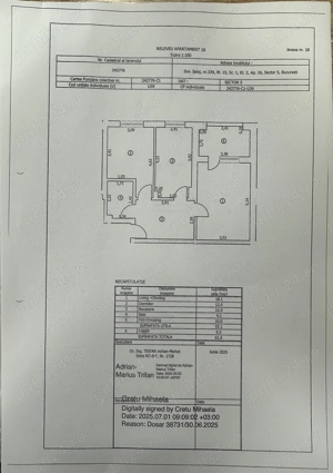 Vand apartament 2 camere decomandat etaj 2 in bloc NOU - imagine 12