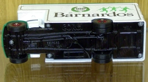 Camion de epoca Pantechnicon Anglia, Corgi 1992, Barnardos, macheta metal noua alb-verde, sc. 1:50 - imagine 5
