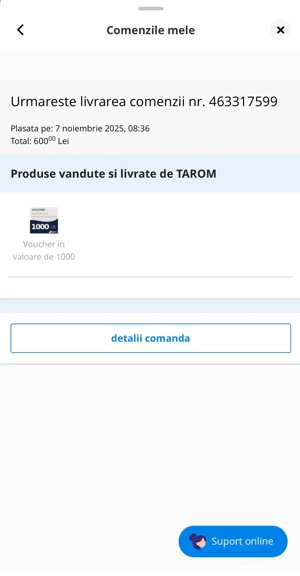 Voucher TAROM - imagine 2