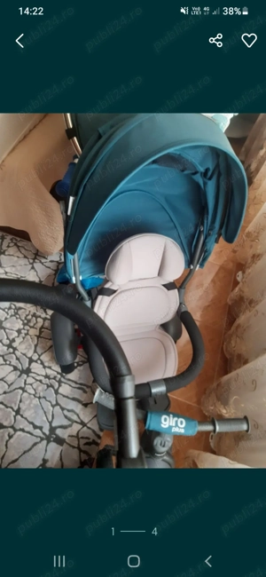 Carucior 3in1giro plus si tricicleta coccole