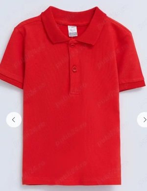 Tricou polo rosu