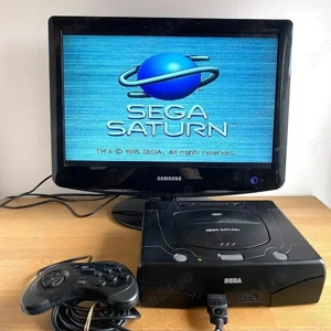 Sega Saturn Console + Controller - imagine 4