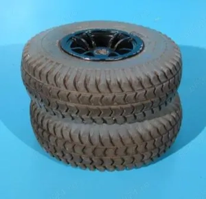 Roata originala cu cauciuc plin pentru scuter electric - 260x85 - set