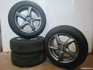  Set 4jante + anvelope  renault originale 4x100 r16