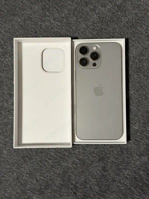 Telefon Apple iPhone 16 Pro Max 512GB 5G Natural Titanium in garantie