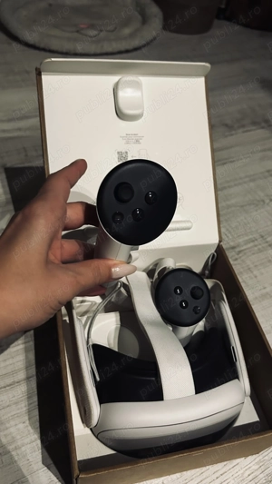  Ochelari VR META Quest 3, 512GB, Alb
