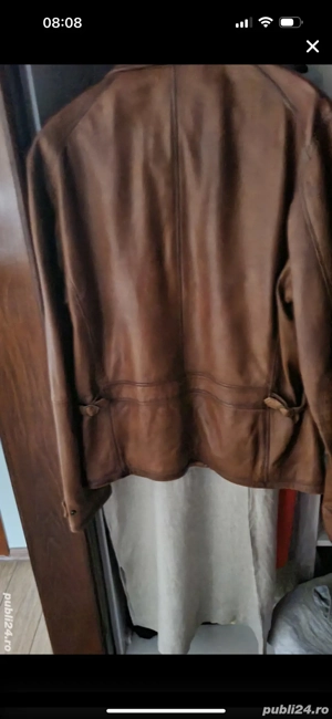 Geaca din piele naturala