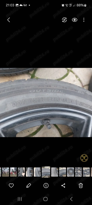 Jante din aliaj  pe 18 de pe mazda 5 Gep inpecabile de vară - imagine 3