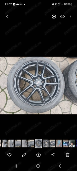 Jante din aliaj  pe 18 de pe mazda 5 Gep inpecabile de vară - imagine 4