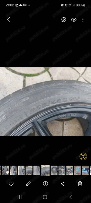 Jante din aliaj  pe 18 de pe mazda 5 Gep inpecabile de vară - imagine 5