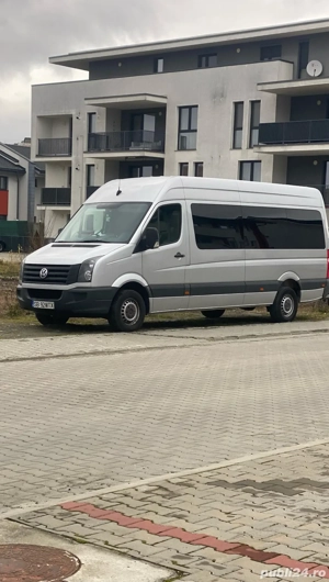 VW Crafter 2014   2.0 TDI   8+1 locuri din fabrică   Model LUNG