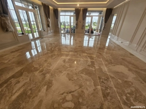 Slefuire si lustruire marmura, granit, travertin si mozaic 