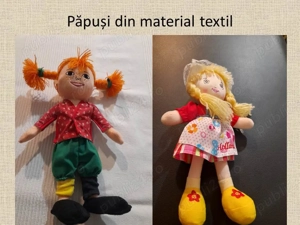 papusi nostime din material textil 35 cm