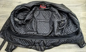 Geacă moto piele naturală cu protecții,IXS, 62