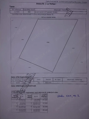 Va propunem spre vanzare un teren intravilan cu o suprafata de 800 mp, cu utilitati, doua loturi  - imagine 5