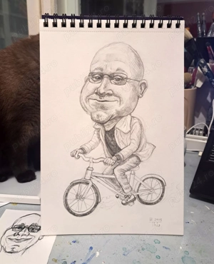 Caricaturi, portrete si desene la comanda