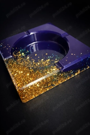 Scrumieră din rășină - LeonArt