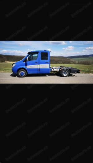 Mercedes Sprinter 509 + Remorcă Veldhuizen, Ansamblu Comercial 2010, Motor 3.0 Diesel 