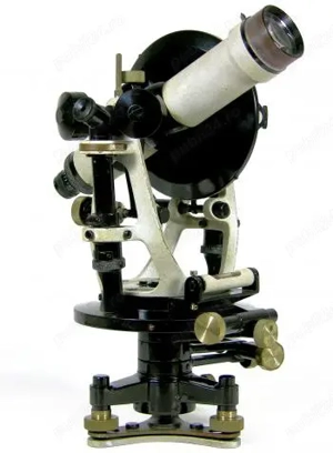 Aparatura topografica geodezica - teodolit din 1926 carl zeiss jena pt. colectionati 