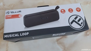 Vând boxă portabilă Tellur Loop nou nouță în cutie [poze reale]