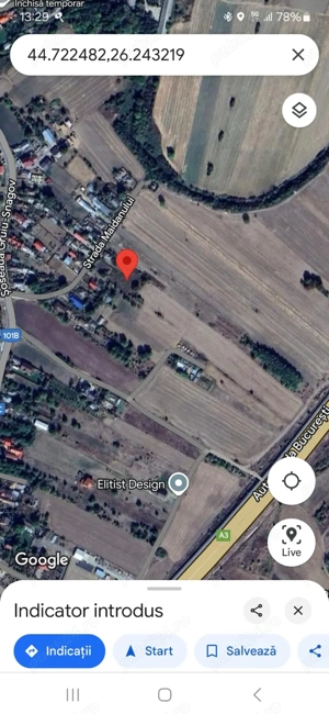 Teren de vânzare în comuna Gruiu, jud. Ilfov, lângă A3 - imagine 2