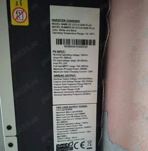 Vând urgent sistem fotovoltaic 5,5 kw fără baterii !!! - imagine 3