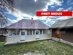 Casa la munte, teren 8324 mp, anexe, zona comuna Bucium
