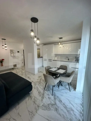 Apartament nou de 2 camere, complet mobilat si utilat modern, cu parcare