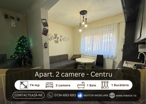 Apartament 2 camere, Centru Medias - imagine 3