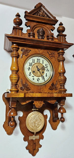 Ceas de perete cu pendula Gustav Becker P42