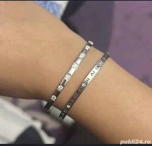 Bratari placate cu aur 18 K ideale pentru cadou