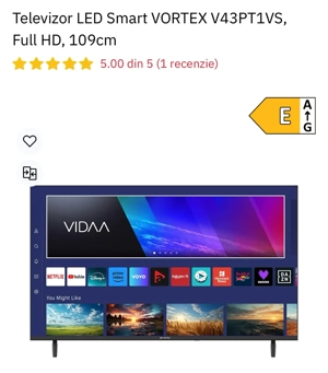 Televizor LED Smart VORTEX