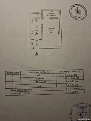 Garsoniera (mobilata, utilata), Zona Bariera, Stare foarte buna !!! - imagine 10