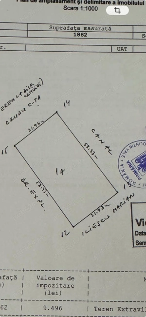 Teren Bolintin-Vale Intravilan