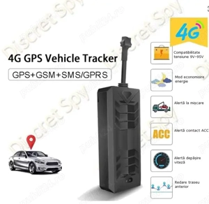 DETECTIVI PARTICULARI-Timisoara -Vindem-Inchirie-GPS Tracker Auto & Moto TKstar    WINNES TK806 4G - imagine 2