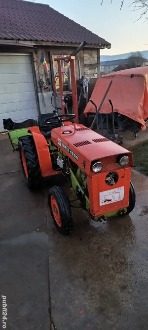 tractoraș Agria 4800 20 cp cu freză si plug 