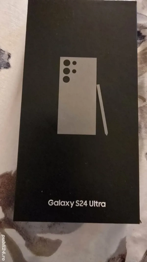 Samsung s24 ultra 2820 utilizat trei luni 12 cu 256 giga